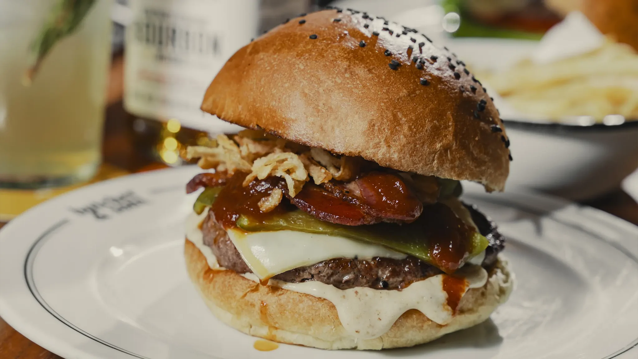 JIM BEAM HAMBURGUESA