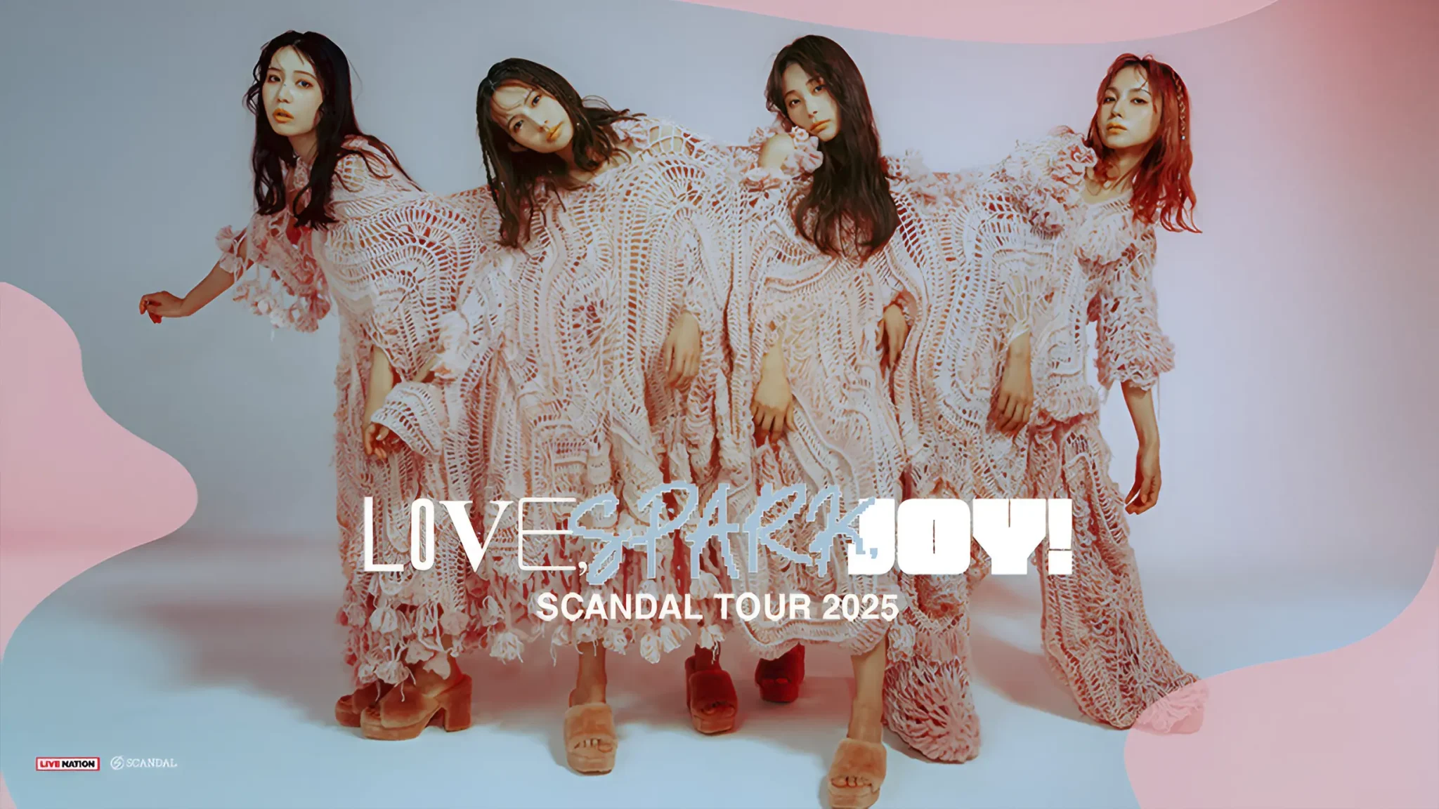 SCANDAL en CDMX: ¡la banda japonesa regresa con todo el Love, Spark, Joy! SCANDAL CDMX 2025