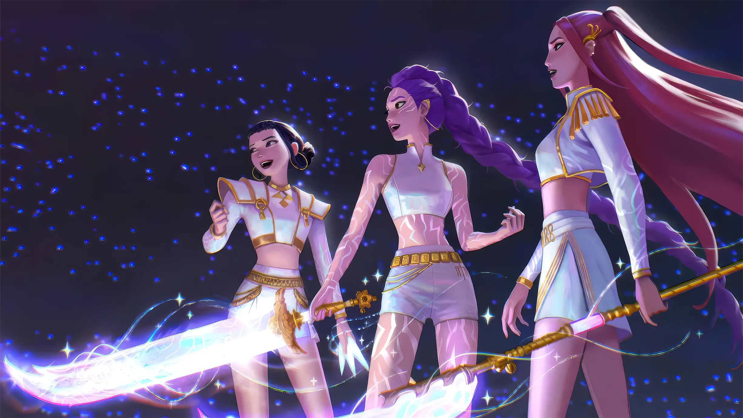 Imagen promocional de Las guerreras K-pop 2 tras la confirmación oficial de la secuela por Netflix