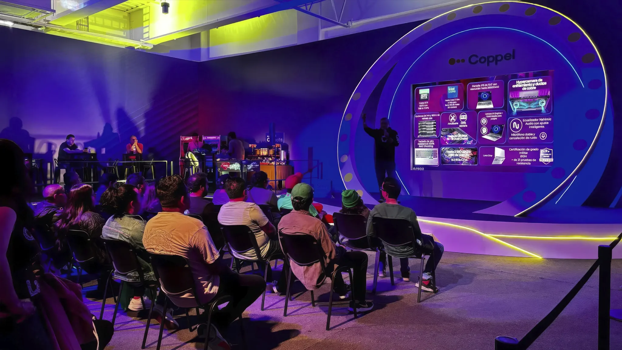 Coppel Conecta 2026, evento de gaming y tecnología en Ciudad de México.